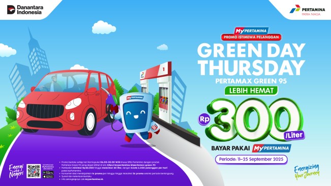 Green Day Thursday. (mypertamina)